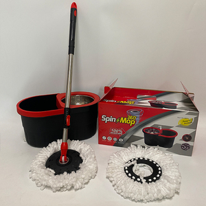 Fabricant Vente en gros Nettoyage ménager en microfibres Magic Spin Mop and Bucket Set - Product Image 2