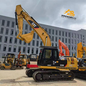 Excavatrice sur chenilles d'occasion de 20 tonnes avec moteur d'origine, boîte de vitesses, pompe PLC et roulement à vendre pour 320D 320D2 - Product Image 1