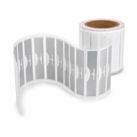 Etiqueta RFID UHF de Papel Recubierto EPC Gen2 860-960MHz, Adhesiva Pasiva para Logística y Cadena de Suministro