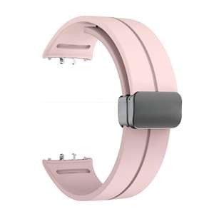 Correa de liberación rápida con hebilla magnética cómoda y suave para Samsung Galaxy Fit3 Smartwatch para Galaxy Fit3 correa de reloj de silicona - Product Image 5