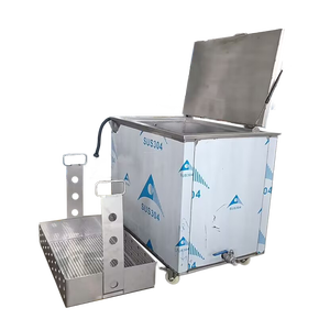 Bac <span class=keywords><strong>de</strong></span> trempage électrique chauffant 145L avec équipement <span class=keywords><strong>de</strong></span> nettoyage ultrasonique en acier inoxydable 304 pour usage en cuisine - Product Image 2