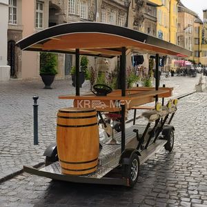 Fabricante de Bicicletas de Cerveza con Pedales para Adultos, para Bodas, Fiestas, Alquiler, Tipo Surrey, para Bar, Isla, Playa - Product Image 2