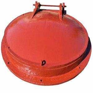 Válvula de retención de drenaje de estanque de peces SMC/<span class=keywords><strong>BMC</strong></span>/FRP tubo de drenaje compuesto válvula de compuerta de aleta de fibra de vidrio - Product Image 3