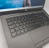 Ordinateur portable Latitude 7400 Core I5-8265U Quad Core 1,6 GHz, 8 Go de RAM, SSD 256 Go, 14 pouces, haute performance, portable, pour le bureau