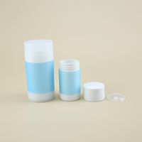 Flacon vide pour bâton de déodorant cosmétique solaire à double paroi Mono PP 30g 50g 75g 100g à vendre