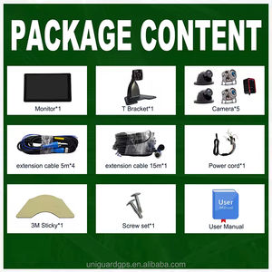 Cámara para Vehículos con GPS, <span class=keywords><strong>Geo</strong></span>-Fence y Comunicación Bidireccional por Voz |   AI DMS ADAS BSD |   Pantalla IPS de 10 Pulgadas con Grabación de 5 Canales para Camiones y Autobuses - Product Image 6