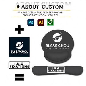 Alfombrilla de Ratón Sublimable con Logotipo Personalizado, Ergonómica, Promocional, con Reposamuñecas - Product Image 3