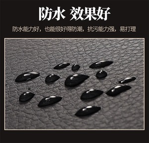 Housse de siège de voiture en cuir universelle pour SUV, pick-up et camionnettes, design sportif de luxe, imperméable - Product Image 4