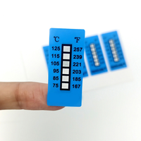 Etiqueta de monitoreo de alta temperatura personalizada, componente de precisión, termómetro sensible, pegatina indicadora de cambio de Color Reversible