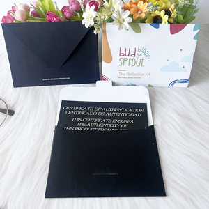 Tốt nhất bán biểu tượng tùy chỉnh thiết kế giấy đôi bên in ấn bưu thiếp thiệp chúc mừng Cảm ơn bạn thẻ với phong bì cho doanh nghiệp - Product Image 3