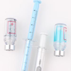 Jeringa de Plástico de Color al por Mayor, Modelo 0.38MM, Bolígrafo de Tinta Negra Neutra para Estudiantes, Papelería, Médicos y Enfermeras - Product Image 4