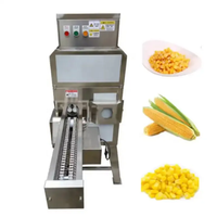 Ligne de traitement du maïs sucré en acier inoxydable 304 batteuse de maïs sucré usine de batteuses de maïs sucré frais