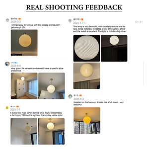 Lámpara Colgante LED de Cristal de <span class=keywords><strong>Murano</strong></span>, Estilo Italiano, Burbujas de Caramelo, Iluminación para Sala de Estar y Dormitorio, Ambiente Artístico - Product Image 4