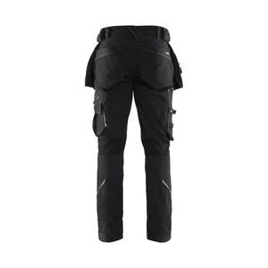 BLAKLADER - 199816449900D96 Pantalones artesanos 4 vías estiramiento X1900 Black - EAN 7330509657928 PANTALONES DE TRABAJO DE CARGA - Product Image 2