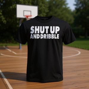 Camiseta promocional de baloncesto Shut up and Dribble - Product Image 3