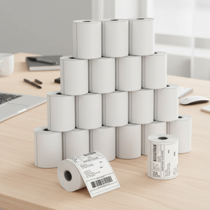 American Direct Free Shipping 4x6 Adhesive Waterproof Heat-Resistant Shipping Label <b>Sticker</b> Roll for Promotion Grocery Use - Product Image 6