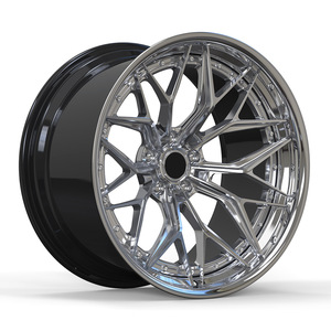 Jantes en aluminium forgé de 18 pouces, concaves profondes, 5x114.3 ET40, chromées, pour Nissan Hyundai Kia - Product Image 3