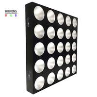 25 pièces 3 en 1 4 en 1 Effet de fond Matrice de points LED Blinder Wash Lumière de scène pour DJ Disco Club bar Fête