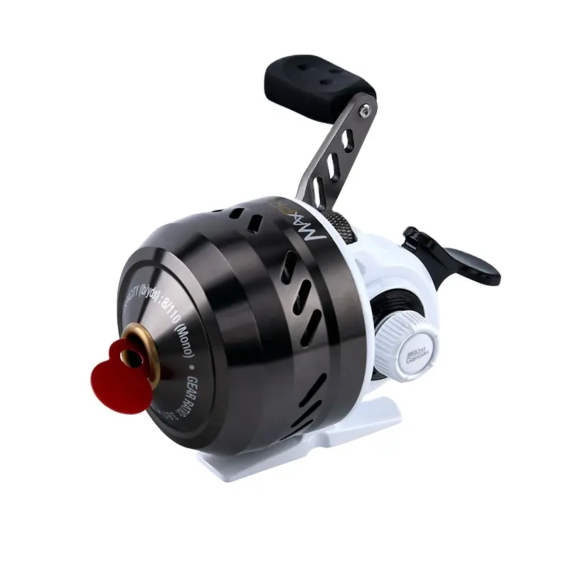 Abu garcia max pro 4bb carretel de pesca 100% original, relação de engrenagem 3.6:1 carretel redondo fechado giratório