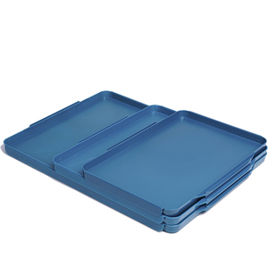 Airline Anti-skid Half Size Atlas <strong>Tray</strong>,,Plastic Anti-skid White and <strong>Black</strong> Luxury <strong>Tray</strong> <strong>Serving</strong> - Product Image 6