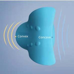 Alat traksi serviks, perangkat pereda nyeri tulang belakang tengkuk pelurus bantal kiropraktik leher dan bahu - Product Image 4