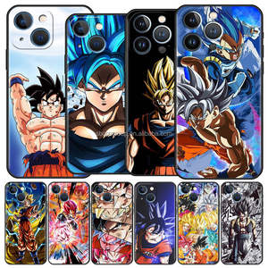 Funda para <span class=keywords><strong>Teléfono</strong></span> con Diseño <span class=keywords><strong>de</strong></span> <span class=keywords><strong>Goku</strong></span> Anime Manga para iPhone 15 14 13 12 11 Pro Max Plus, Funda Protectora con Logotipo Personalizado - Product Image 1