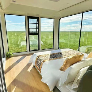 Tiktok Venta caliente contenedor de envío modificado Homestay Tiny House con cápsula espacial OEM con el precio más bajo - Product Image 5