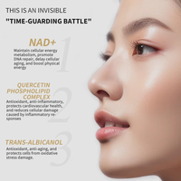 Jxiaoyumio NAD+ Liquide Oral Complément Vitaminique 1000mg Nicotinamide Riboside Resvératrol PQQ Améliore l'Immunité Hommes Femmes Santé