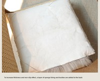 Coussin de chaise en peau de mouton australienne, support d'échantillon, vente en gros, décoration d'hiver pour la maison, coussin de siège universel en peau d'agneau, coussins de canapé