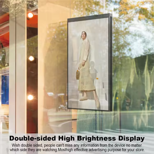 Pantallas de 32 pulgadas Pantalla de publicidad colgante de alto brillo Pantalla <span class=keywords><strong>LCD</strong></span> de ventana de señalización <span class=keywords><strong>digital</strong></span> <span class=keywords><strong>Lcd</strong></span> - Product Image 4
