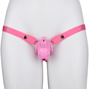 Jaula de Castidad FRRK Devil de Resina ABS con 4 Anillos para Pene, Jaula Hueca con Abertura Uretral, Juguetes Sexuales BDSM para Hombre - Product Image 2