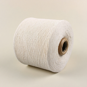 Filato Grezzo Bianco 100% Poliestere ad Alta Tenacità per Cucito, Filato Texturizzato Ring Spun Non Tinto <span class=keywords><strong>21s</strong></span> all'Ingrosso - Product Image 4