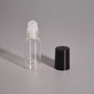 Empty Portable 1ml 2ml 3ml 4ml 5ml Fragrance Essential Oil <b>Sample</b> Glass Roller <b>Bottle</b> Roll on Glass Vials - Product Image 4