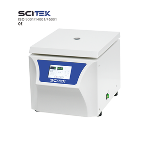 Centrífuga de alta velocidad Universal de sobremesa SCITEK 21000r/min 30640xg 4x750ml bajo ruido 60dBA para Hospital clínico de bioquímica - Product Image 1
