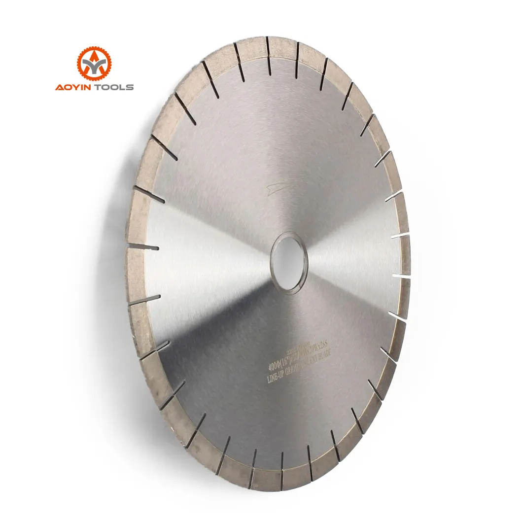 Low Noise Wholesale 14in 350 60/50 20mm Silent Arix Diamond Cutting Disc Saw Blade Supplier for Granite Quartz Marble Stone Tool