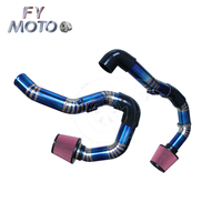 Entrada de aire frío de alto flujo azul titanio para BMW 2015-2019 F80 F82 M3 M4