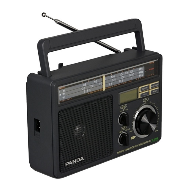 High Quality High Sensitivity Powerful Function Multiband USB/SD/TF AM/FM Radio Receiver Old Retro Vintage Home Radio Built-In