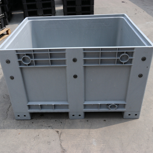 Tham Gia Lưu Trữ Nhựa Xe Nâng Pallet Container Kích Thước Lớn Vận Chuyển Nhựa Pallet Box Công Nghiệp Ráp Container - Product Image 3