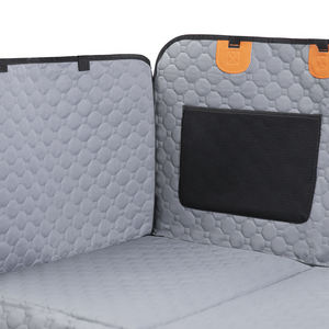 Housse de siège de <span class=keywords><strong>voiture</strong></span> de voyage étanche de luxe pour animaux de compagnie avec panneau de chargement pour chiens et chats Tapis et coussin de siège arrière faciles <span class=keywords><strong>à</strong></span> enfiler - Product Image 5