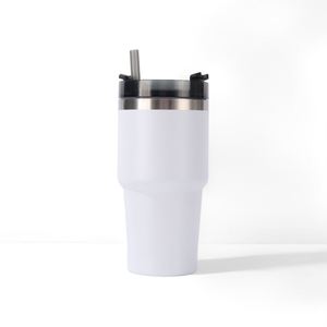 Promotional Drinkware Factory Supply Tumbler Outdoor Sports 304 BPA Free Double Wall Stainless Steel Water <b>Bottle</b> With <b>Straw</b> - Product Image 4