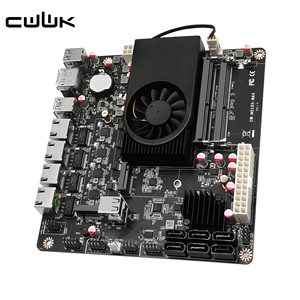 Carte mère CWWK M12 N6005 NAS 6 baies 4 <span class=keywords><strong>x</strong></span> <span class=keywords><strong>2</strong></span>.5GbE i226V LAN <span class=keywords><strong>2</strong></span> <span class=keywords><strong>x</strong></span> M.<span class=keywords><strong>2</strong></span> NVMe 6 <span class=keywords><strong>x</strong></span> SATA3.0 DDR4 Homelab Mini ITX - Product Image 1