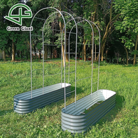 Huizhou Green Giant U Arch Plants Climb Pergolas pour lit surélevé de jardin en métal