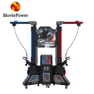 Máquina Arcade VR 9D, Simulador de Tiro para <span class=keywords><strong>2</strong></span> Jugadores, Estructura Metálica, Juego Educativo para Interiores/Exteriores, Entretenimiento para Parques Temáticos - Product Image 3