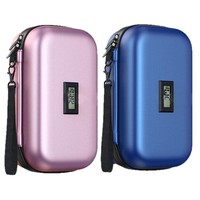 Boîte de rangement isotherme en cuir PU imperméable pour insuline, sac isotherme extérieur de taille personnalisable avec blocs réfrigérants, support OEM