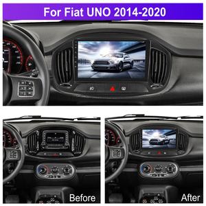 Podofo 9 'doppio Din autoradio Android Auto Stereo Carplay Android Auto Auto GPS Wifi supporto AHD fotocamera per FIAT <span class=keywords><strong>UNO</strong></span> 2014-2020 - Product Image 2