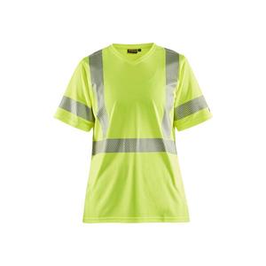 BLAKLADER - 333610133300XL Women's <b>Hi</b>-<b>Vis</b> <b>T</b>-<b>shirt</b> Yellow - EAN 7330509539637 <b>HI</b>-<b>VIS</b> WORKWEAR - Product Image 1