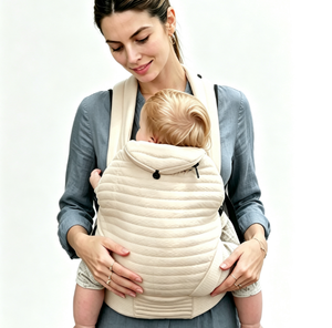Porte-bébé Premium Ergonomique pour Nouveau-né et Tout-petit avec Poches – Écharpe de Portage Confortable Mains Libres - Product Image 1