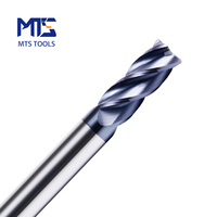 Haute précision MTS HRC55 HSS longueur Standard rayon carbure 4 cannelures fraise plate pour aluminium CNC rectifieuse