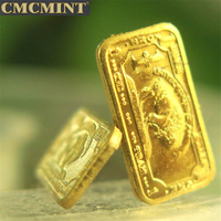 Pièces de monnaie sculptées, barre de buffle en laiton de 1 gramme, monnaie de défi, pièce commémorative, cadeau