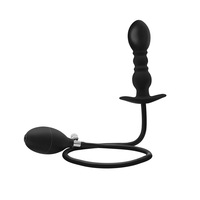 Hochwertiger Weicher Silikon-Analplug Massagegerät Neuer Großer Anal-Silikonplug Aufblasbar für Männer Frauen Stimulation